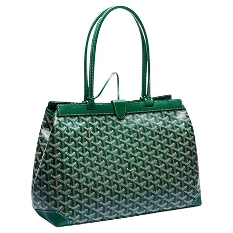 the goyard okinawa tote|Goyard Green Goyardine Coated Canvas and Leather Okinawa .